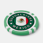 Guadalajara Mexico Pokerchips (Enkel)
