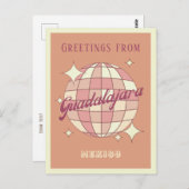Guadalajara Mexico Retro  Partij Briefkaart (Voorkant / Achterkant)
