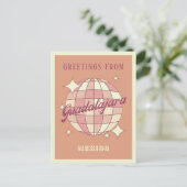 Guadalajara Mexico Retro Vintage Feest Ansichtkaar Briefkaart (Staand voorkant)