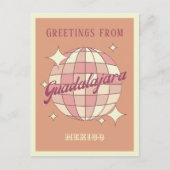 Guadalajara Mexico Retro Vintage Feest Ansichtkaar Briefkaart (Voorkant)