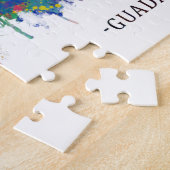 Guadalajara Mexico Skyline Legpuzzel (Zijkant)