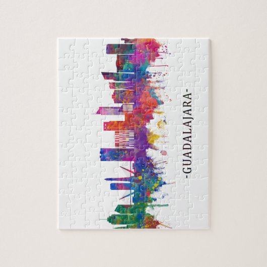 Guadalajara Mexico Skyline Legpuzzel (Verticaal)