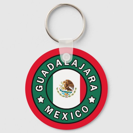 Guadalajara Mexico Sleutelhanger (Voorkant)