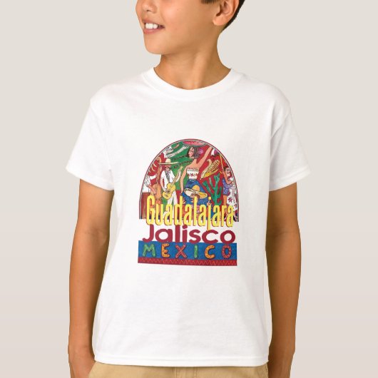 GUADALAJARA Mexico T-shirt (Voorkant)