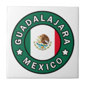 Guadalajara Mexico Tegeltje (Voorkant)