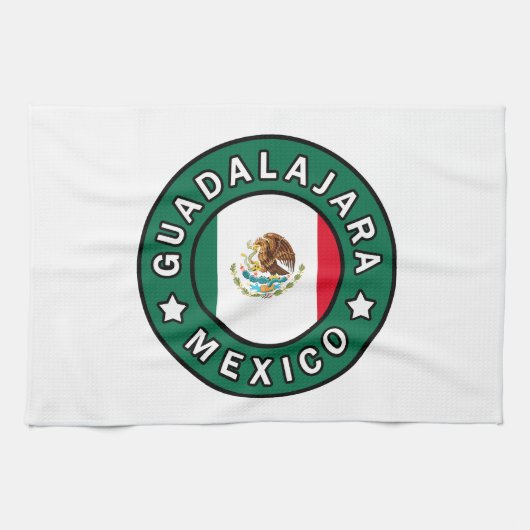 Guadalajara Mexico Theedoek (Horizontaal)