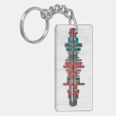Guadalajara Skyline Sleutelhanger (Voorkant Links)