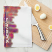 Guadalajara Skyline Theedoek (Quarter Fold)