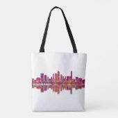 Guadalajara Skyline Tote Bag (Achterkant)