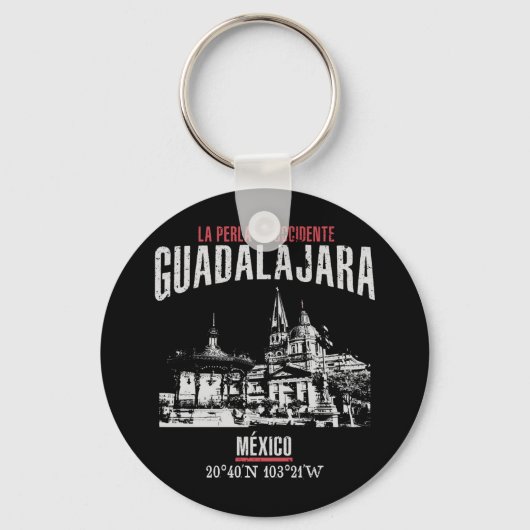 Guadalajara Sleutelhanger (Voorkant)