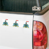 Guadalajara y Estado de Jalisco, Mexico Bumpersticker (Op Truck)