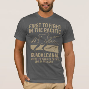 Guadalcanal Marines Tribute - Stille moed van 1942 T-shirt