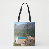 Guadalest Reservoir Alicante Spanje Tote Bag (Voorkant)
