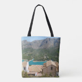 Guadalest Reservoir Alicante Spanje Tote Bag (Achterkant)