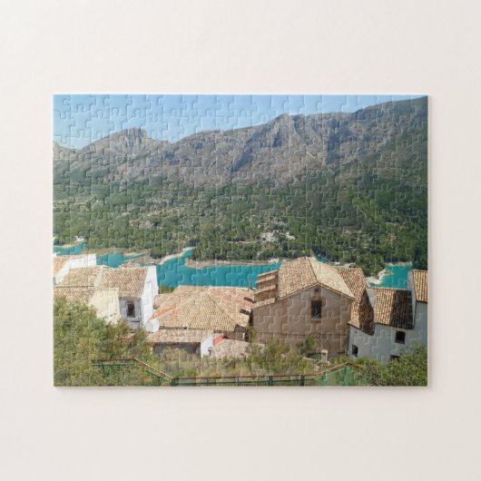 Guadalest Valley, Alicante, Spanje Legpuzzel (Horizontaal)