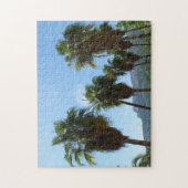 Guadalest Valley Palm Trees Legpuzzel (Verticaal)