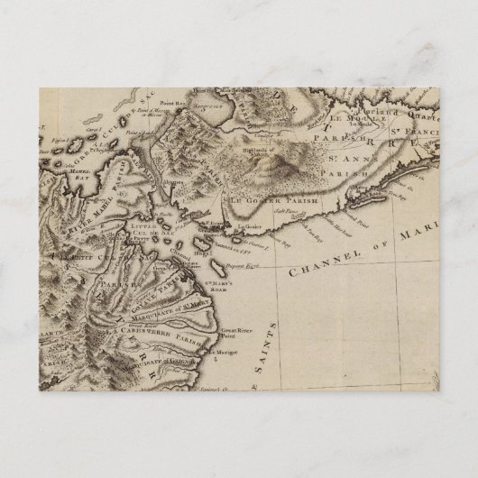 Guadaloupe 2 briefkaart (Voorkant)