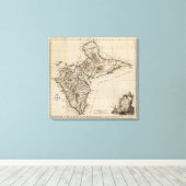 Guadaloupe 2 canvas afdruk (Insitu (Houten vloer))