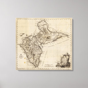 Guadaloupe 2 canvas afdruk