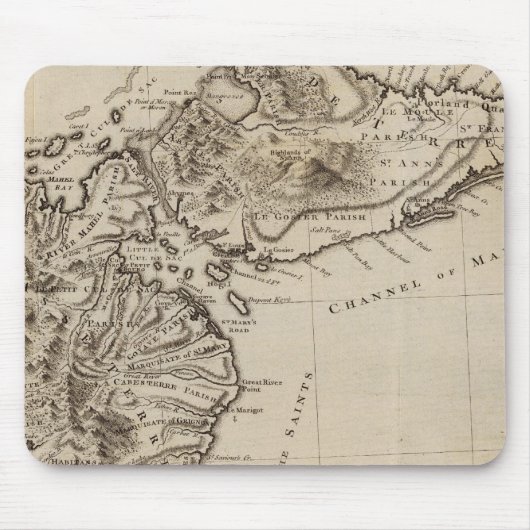 Guadaloupe 2 muismat (Voorkant)