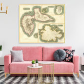 Guadaloupe Canvas Afdruk (Insitu (Woonkamer))