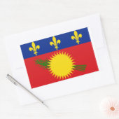 Guadaloupe Flag Sticker (Envelop)