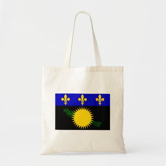 Guadaloupe Flag Tote Bag (Voorkant)