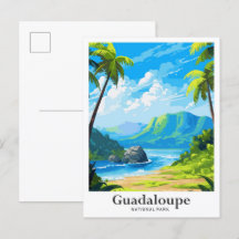 Guadaloupe Nationaal Park reisillustratie