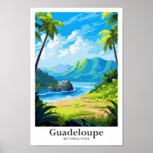 Guadaloupe Nationaal Park reisillustratie