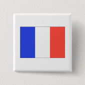 Guadaloupe Vierkante Button 5,1 Cm (Voorkant)