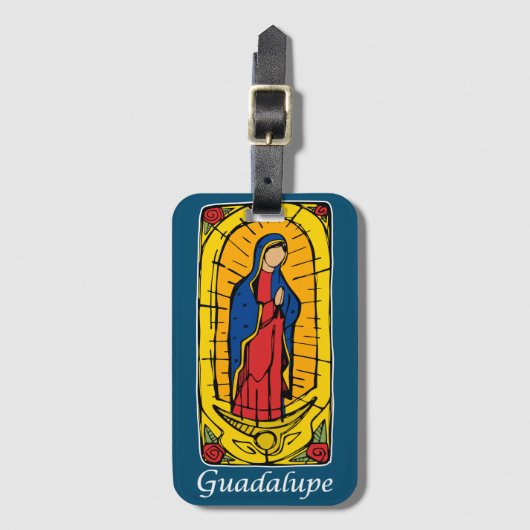 Guadalupe Bagagelabel (Voorkant (verticaal))