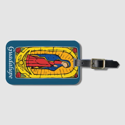 Guadalupe Bagagelabel (Voorkant (horizontaal))