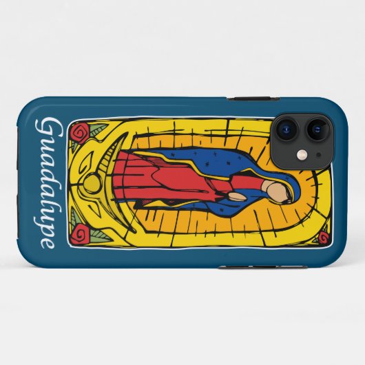 Guadalupe Case-Mate iPhone Case (Achterkant (horizontaal))