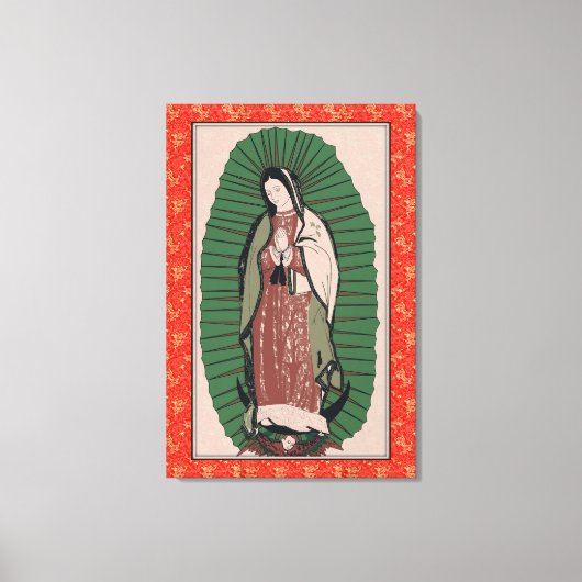 Guadalupe China Doll Canvas Afdruk (Voorkant)