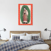 Guadalupe China Doll Canvas Afdruk (Insitu (Slaapkamer))