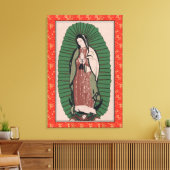 Guadalupe China Doll Canvas Afdruk (Insitu (Woonkamer))