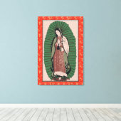 Guadalupe China Doll Canvas Afdruk (Insitu (Houten vloer))