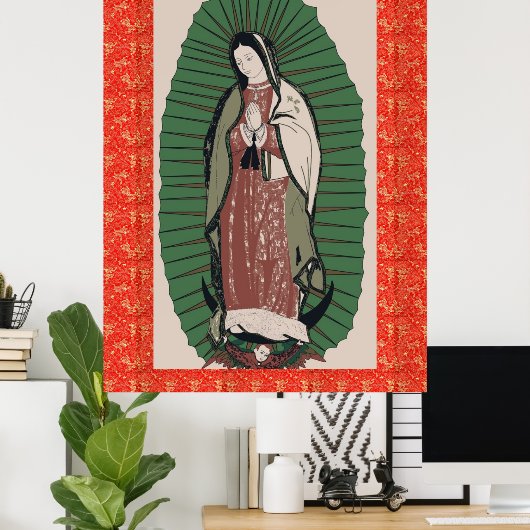 Guadalupe China Doll Poster (Thuiskantoor)