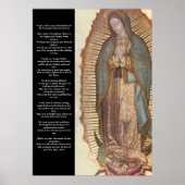 Guadalupe Coronavirus Protection Prayer Poster (Voorkant)