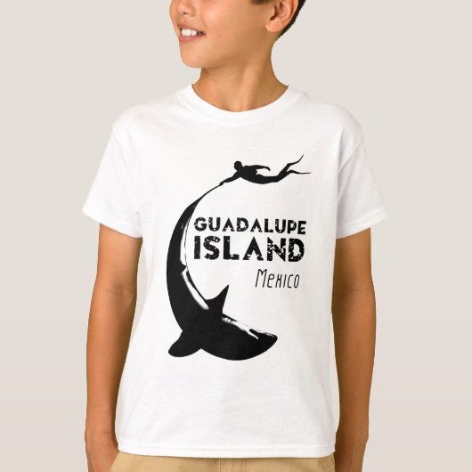 Guadalupe Island, Mexico | Duiken met haaien T-shirt (Voorkant)
