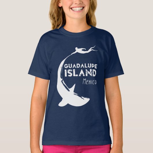 Guadalupe Island, Mexico | Duiken met haaien T-shirt (Voorkant)