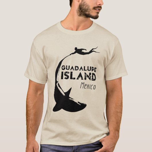 Guadalupe Island, Mexico | Duiken met haaien T-shirt (Voorkant)