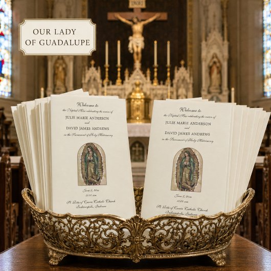 Guadalupe Katholiek Huwelijksmisprogramma