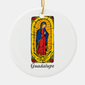 Guadalupe Keramisch Ornament (Voorkant)