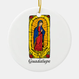 Guadalupe Keramisch Ornament