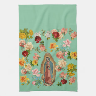 Guadalupe Kitchen Towel (munt) Theedoek