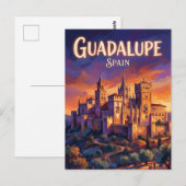 Guadalupe Klooster Spanje Briefkaart (Voorkant / Achterkant)