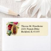 Guadalupe Maagd Maria Katholieke Spaanse Religie Etiket (Insitu)