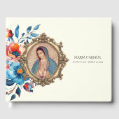Guadalupe Maagd Mary Funeral Memorial Guest Book Gastenboek (Voorkant)