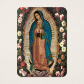 Guadalupe Maagd Mary Spain Prayer Heilige Kaart (Voorkant)